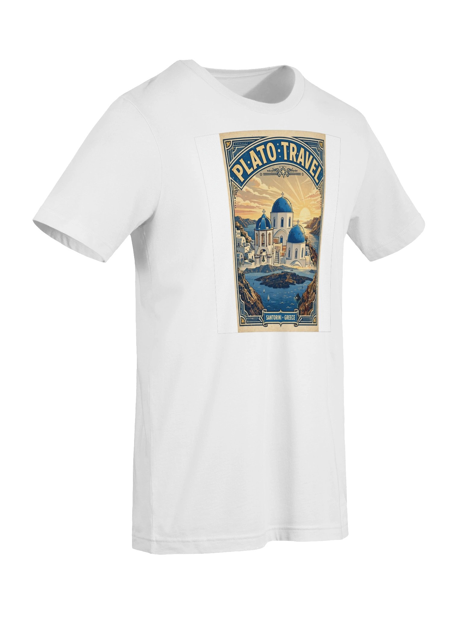 Santorini Poster Tee product image (7)