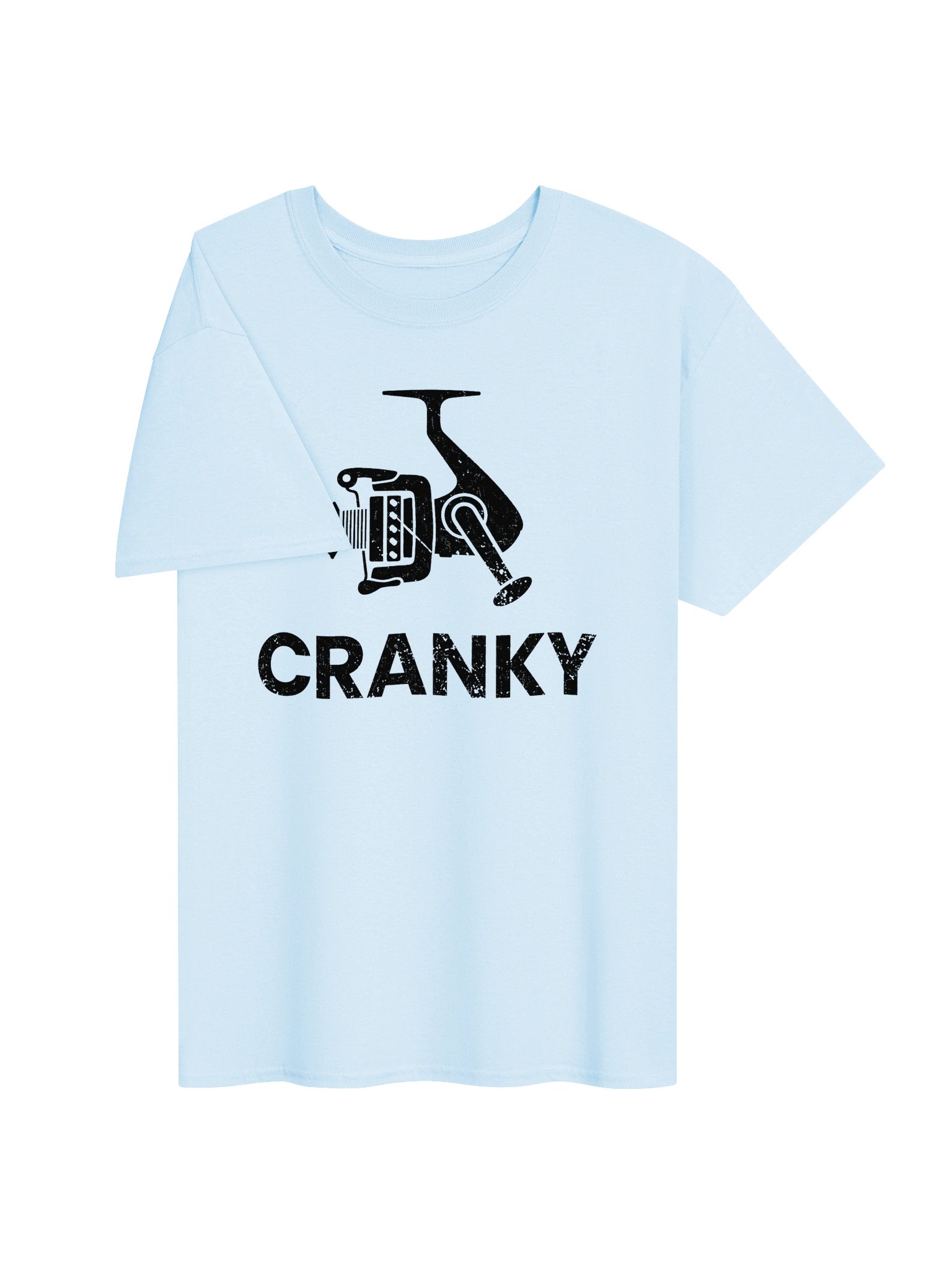 Cranky Fishing Reel T-Shirt – Funny Fisherman Gift for Dad product image (23)