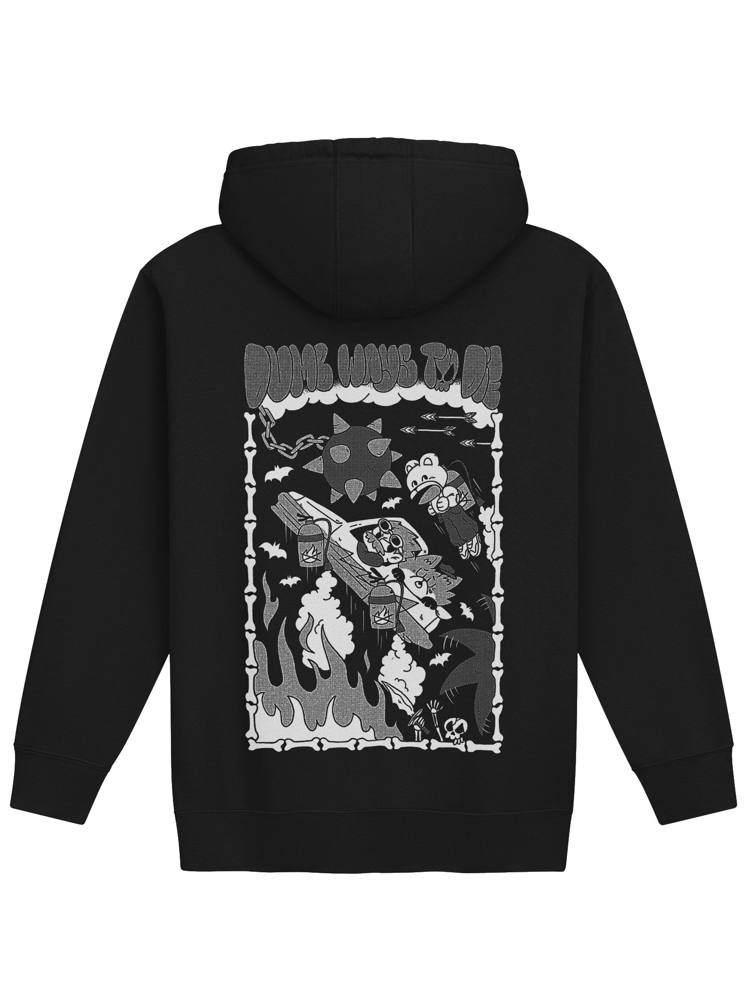 Dumb Ways To Die - Ghost Hoodie product image (2)
