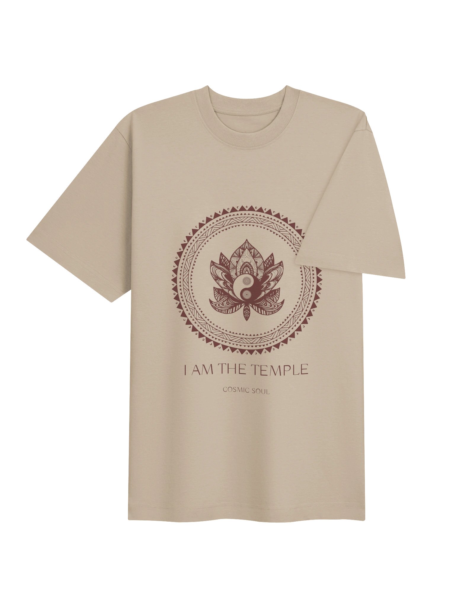 I Am the Temple — Cosmic Soul · Premium Heavyweight Tee product image (13)