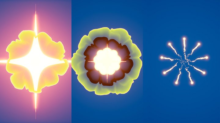 Burst Loop FX in Unreal Engine 5.4 Niagara | Download Files product image (1)