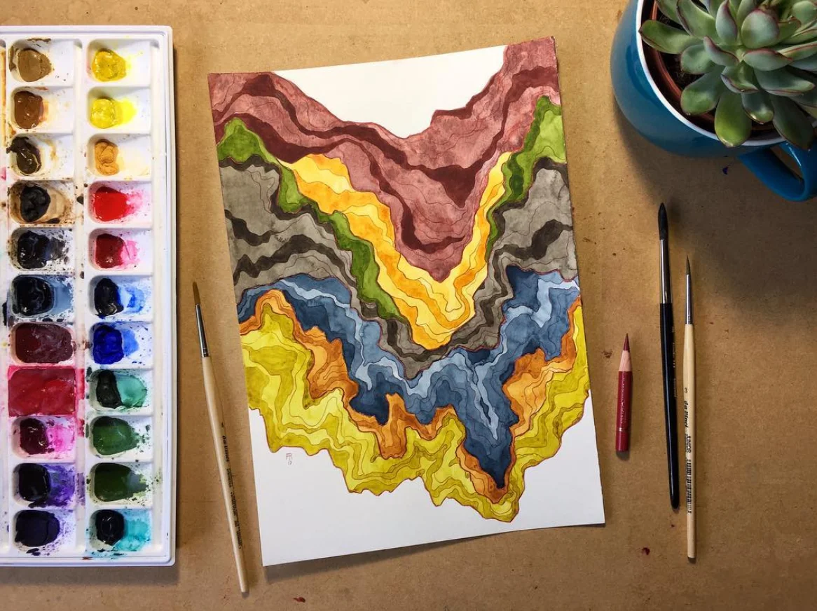 original artwork : lines ii product image (3)