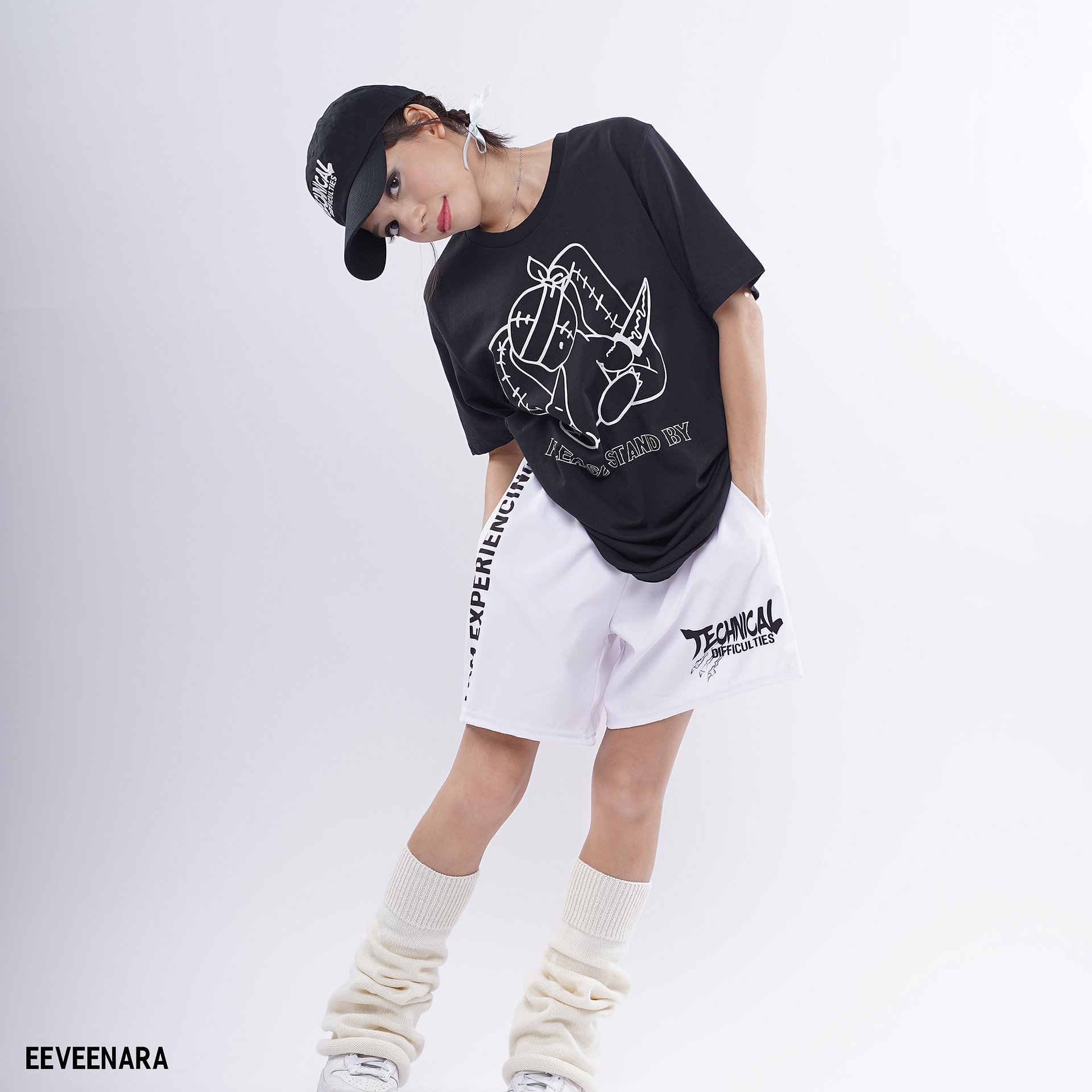 STAND BY TEE - [BLACK] product image (3)