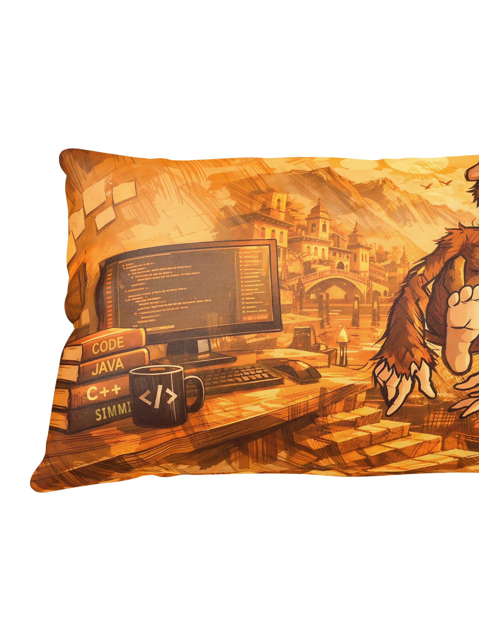 jMonkeyEngine Venice small pillow product image (3)