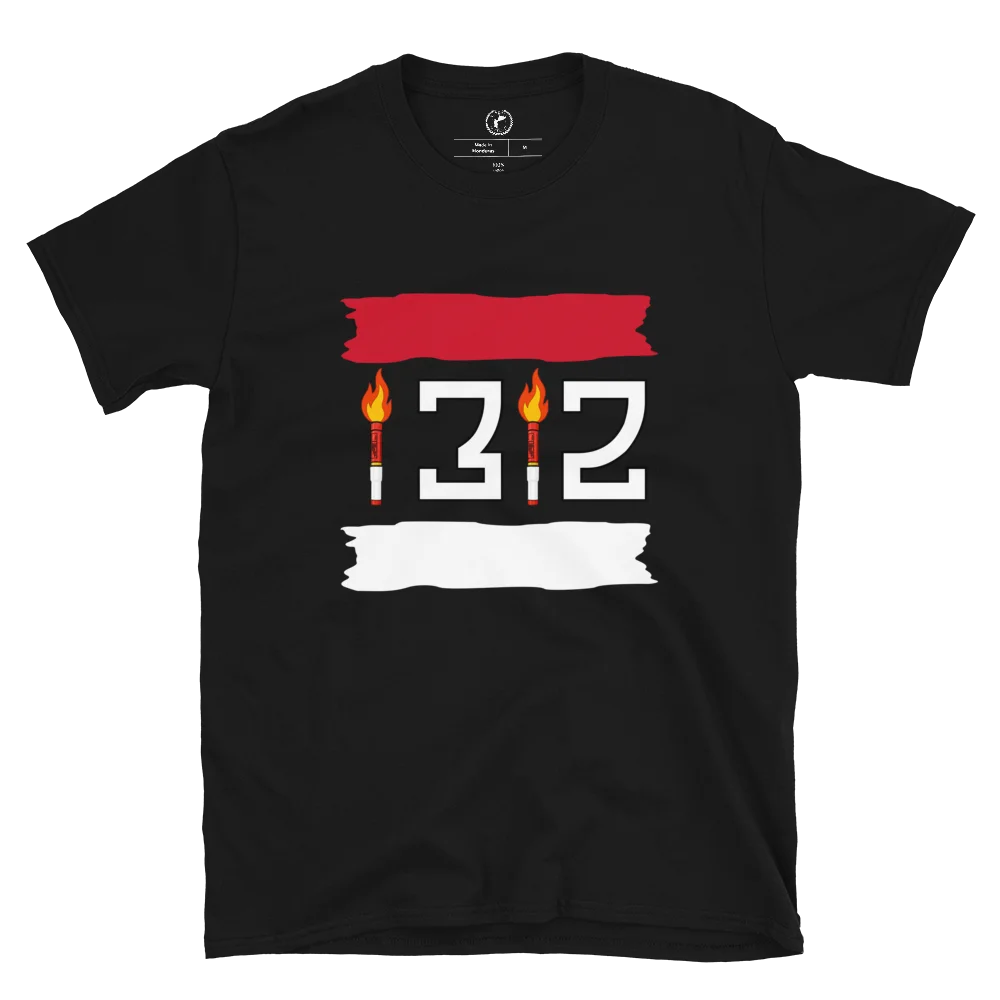 Tricou 1312 Alb și Roșu | Ultraşi în Peluze product image (2)