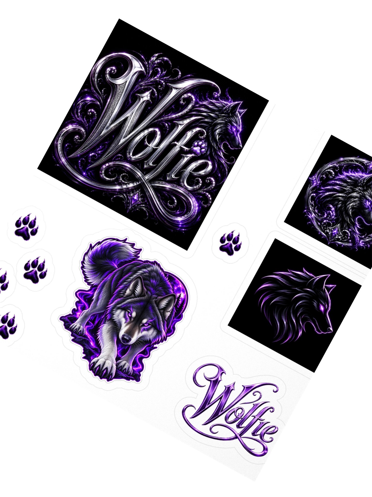 Wolfie Stickers product image (2)