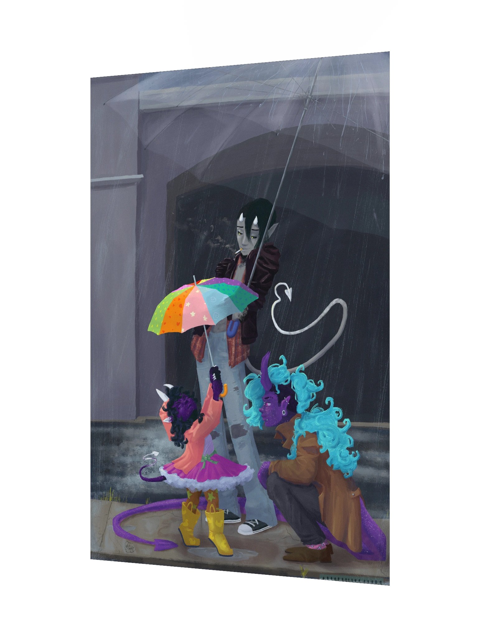"I'll Keep You Dry" Print product image (9)