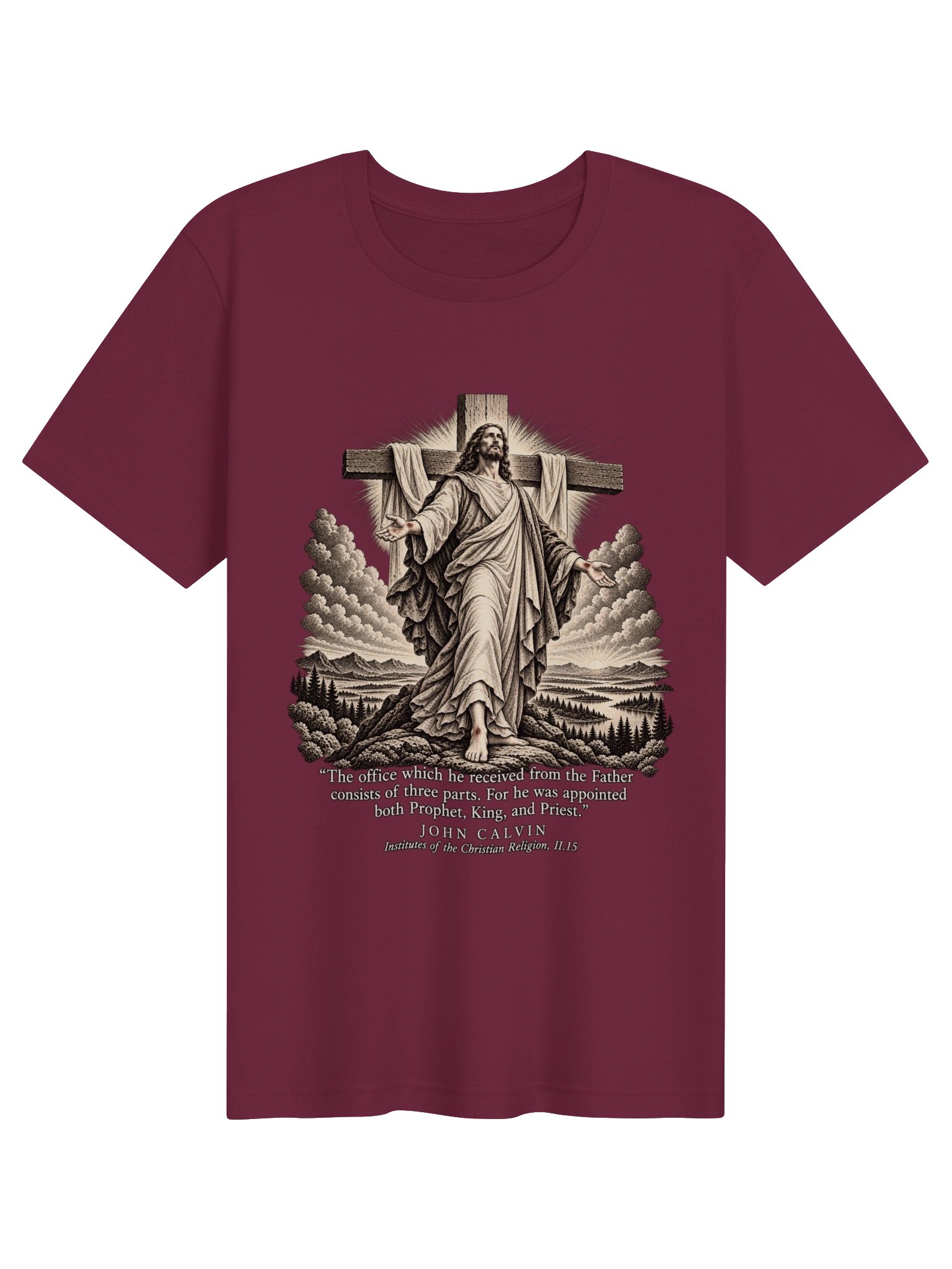 Prophet, Priest, King T-shirt product image (71)