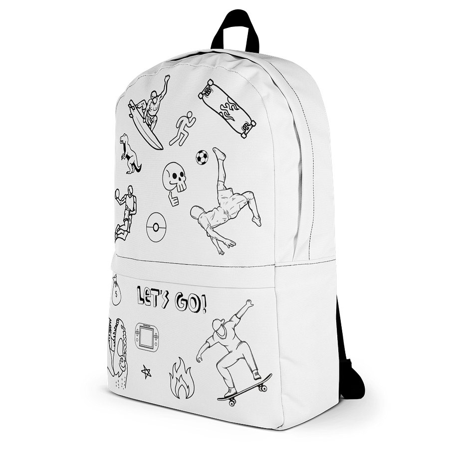 Conor Backpack - White product image (3)