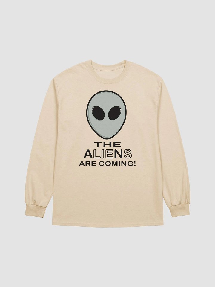 The Aliens Are Coming! - Gildan Ultra Cotton Long Sleeve T-Shirt product image (2)