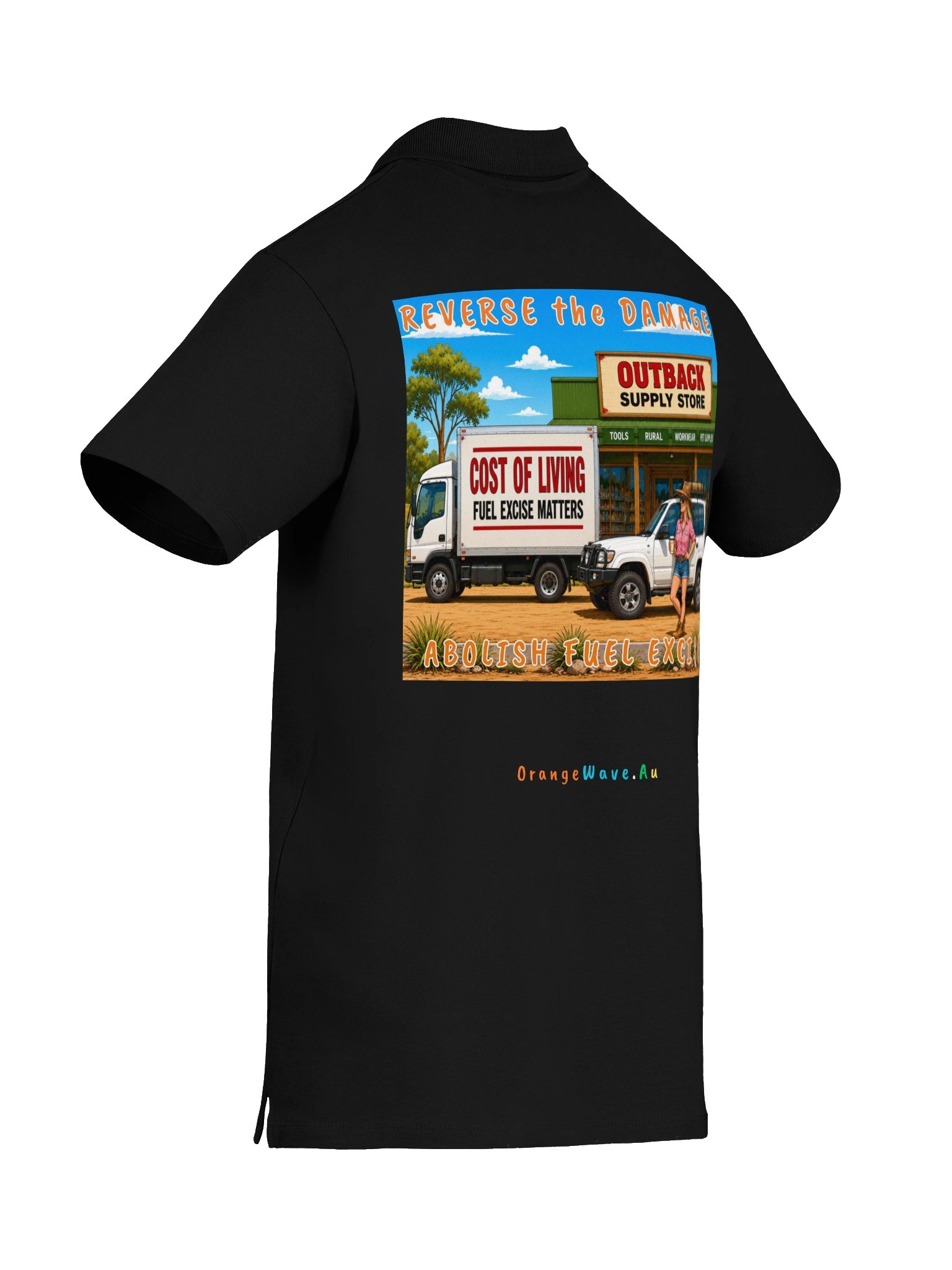 Reverse the Damage Abolish Fuel Excise Polo product image (8)