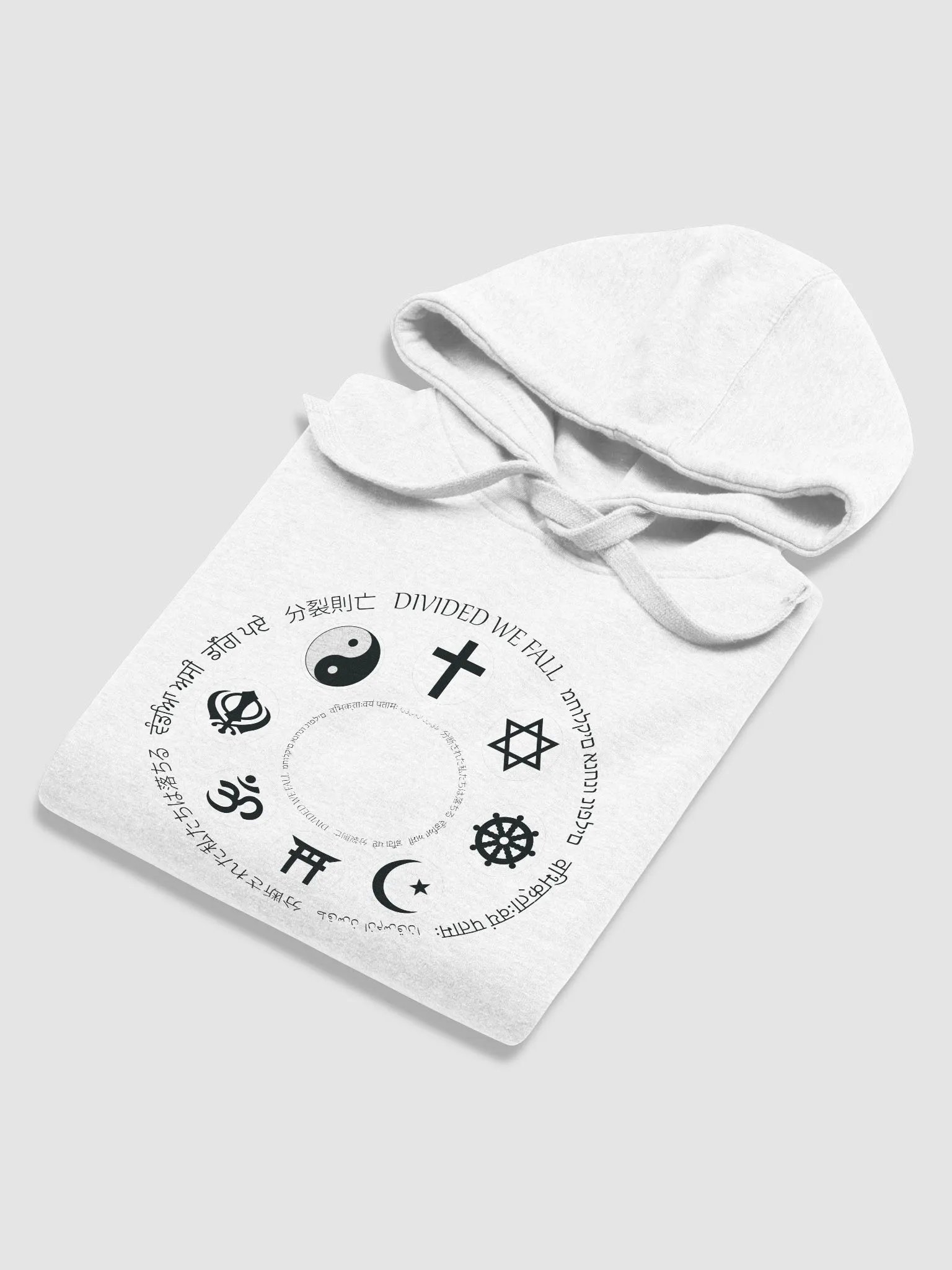 Divided We Fall - Religion - Cotton Heritage Unisex Premium Hoodie product image (3)
