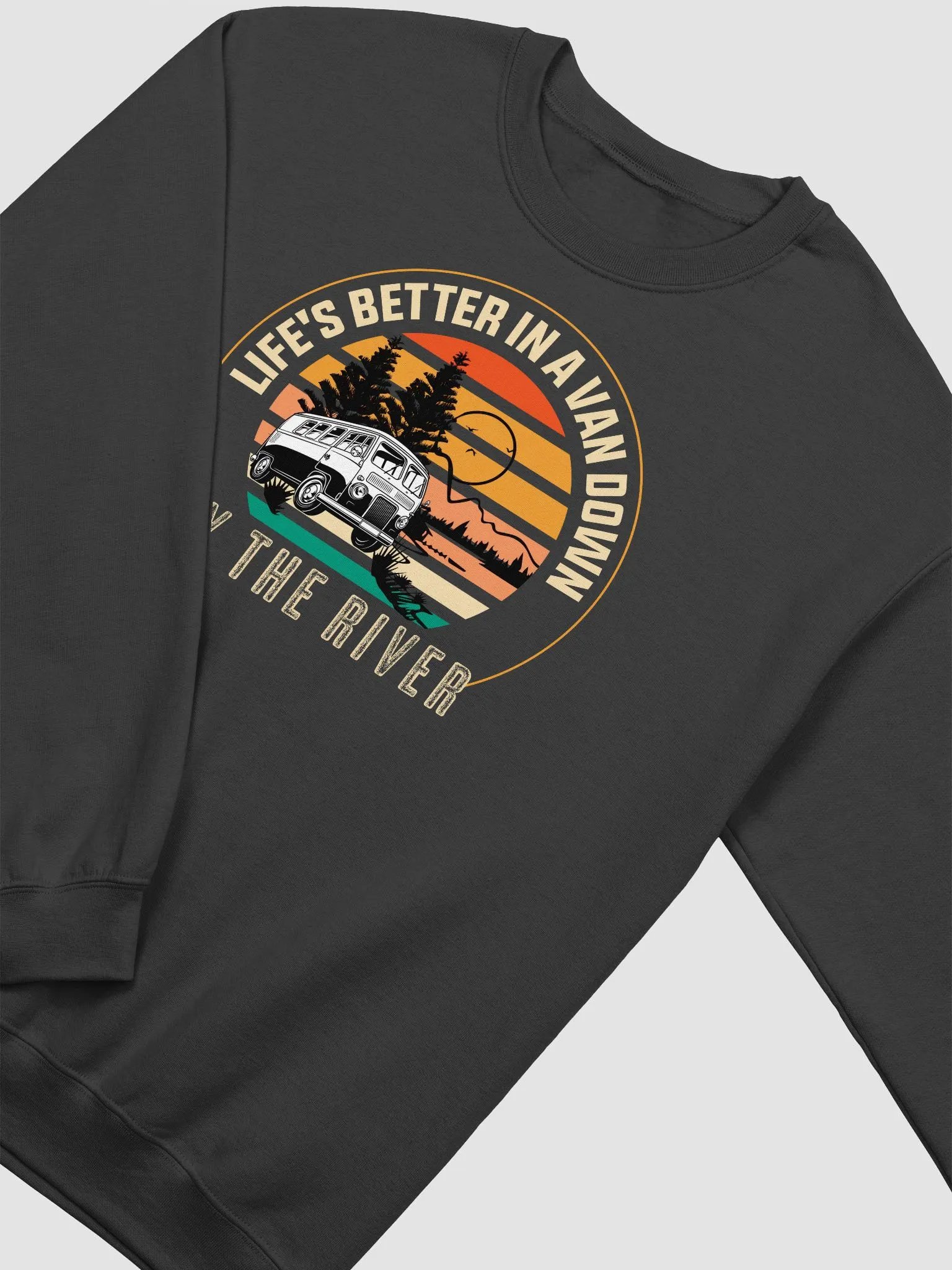 Van Life Dreams: Down by the River Sweatshirt product image (2)