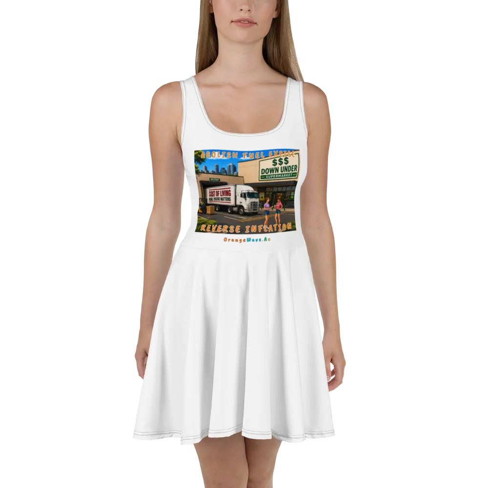 Abolish Fuel Excise Reverse Inflation Skater Dress product image (1)