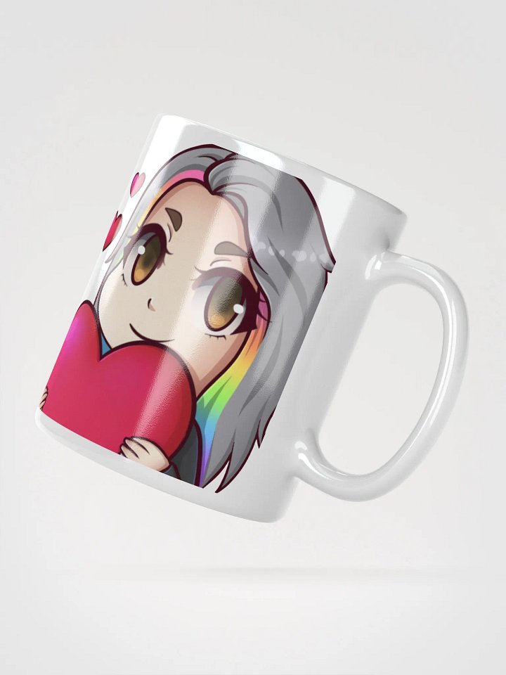 Heart Emote | Glossy Mug product image (2)