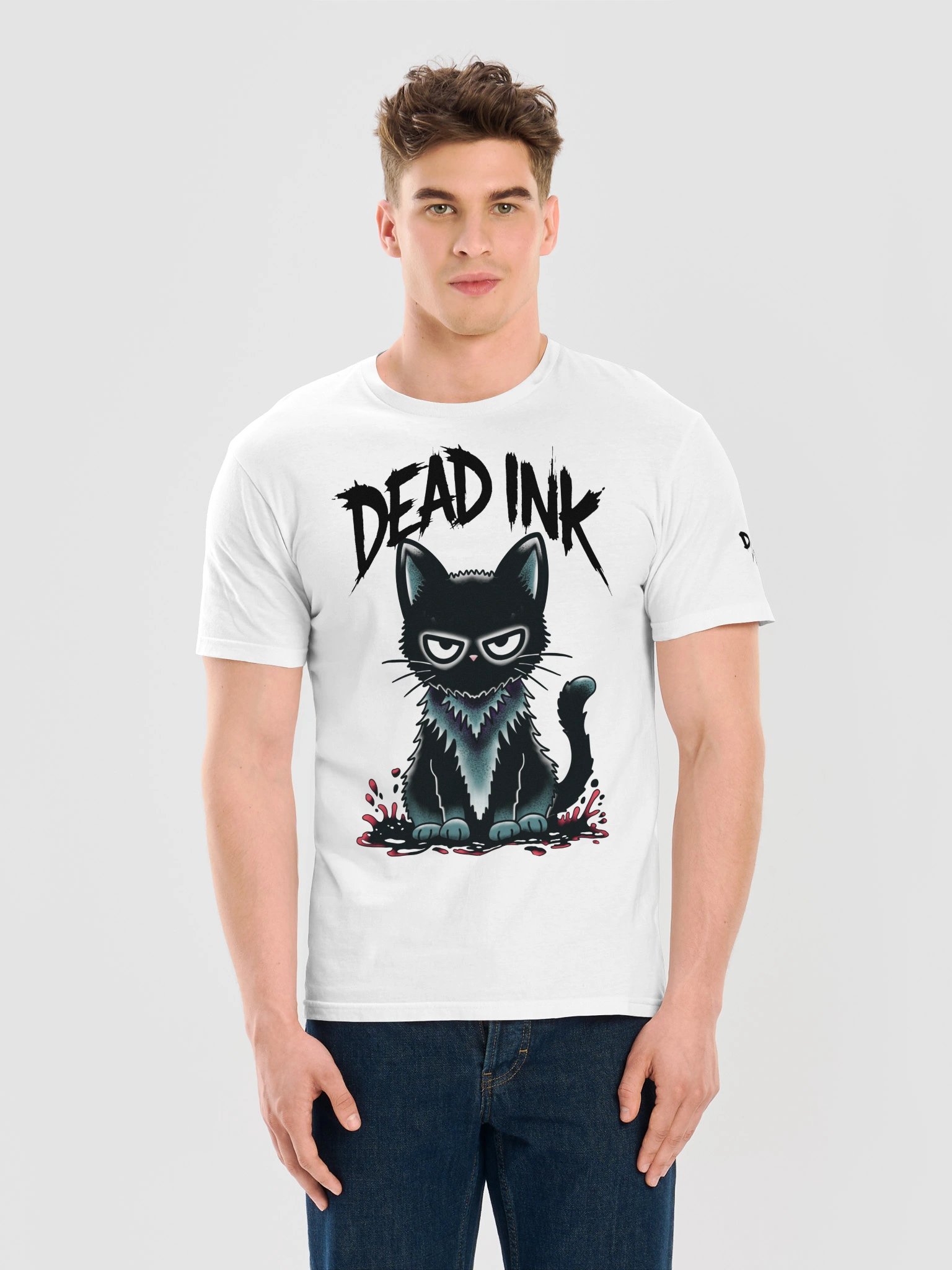 Black Cat Graphic Unisex Tee product image (3)