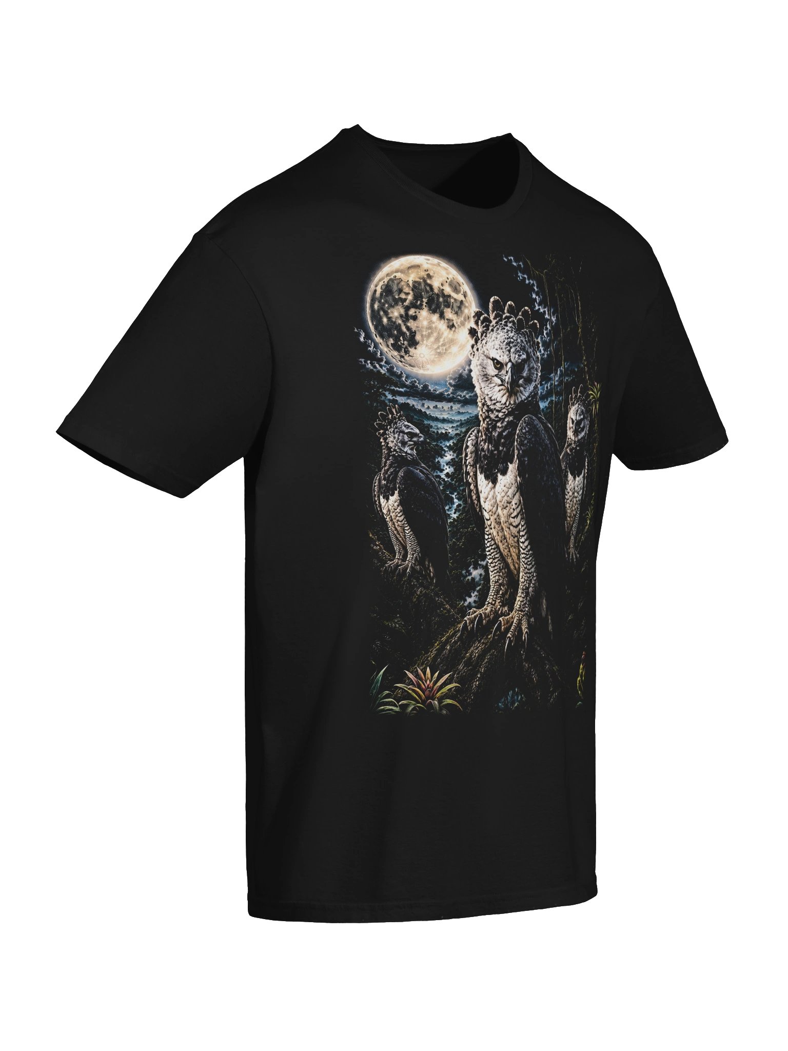 Harpy Eagle Howling Moon Tshirt | Legendary Wildlife Shirt product image (5)