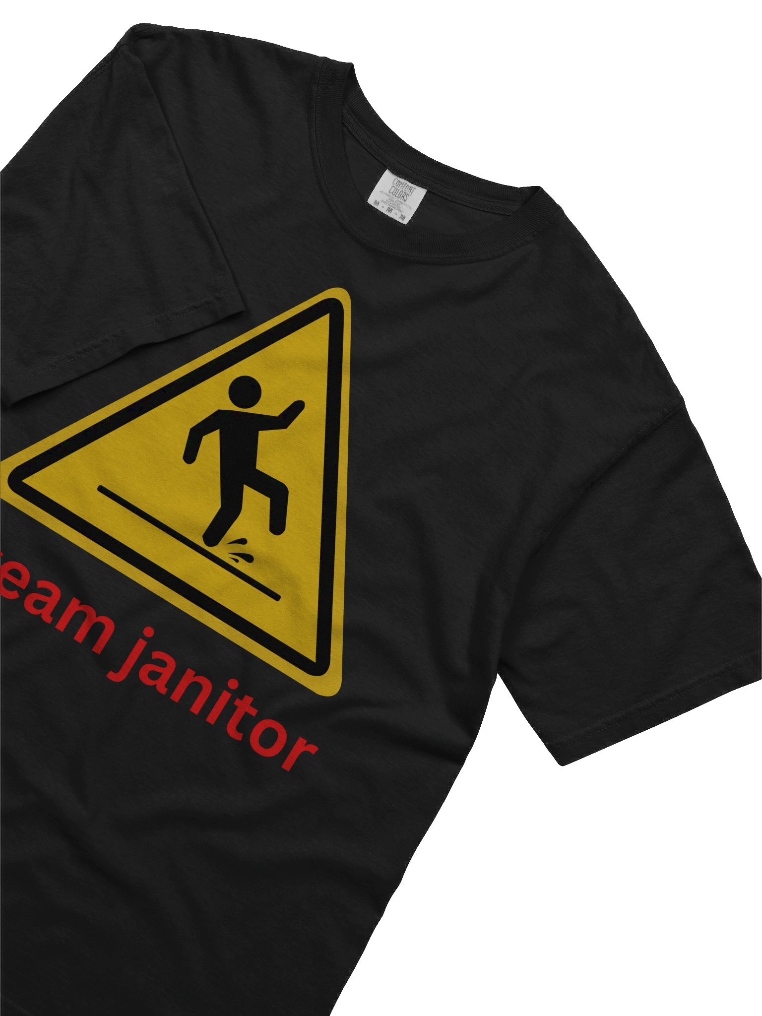 dream janitor caution tee product image (2)