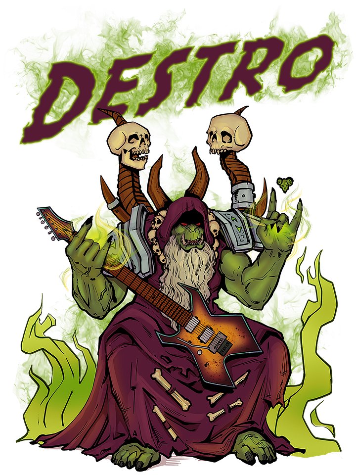 Baby Onesie - Orc Warlock product image (2)