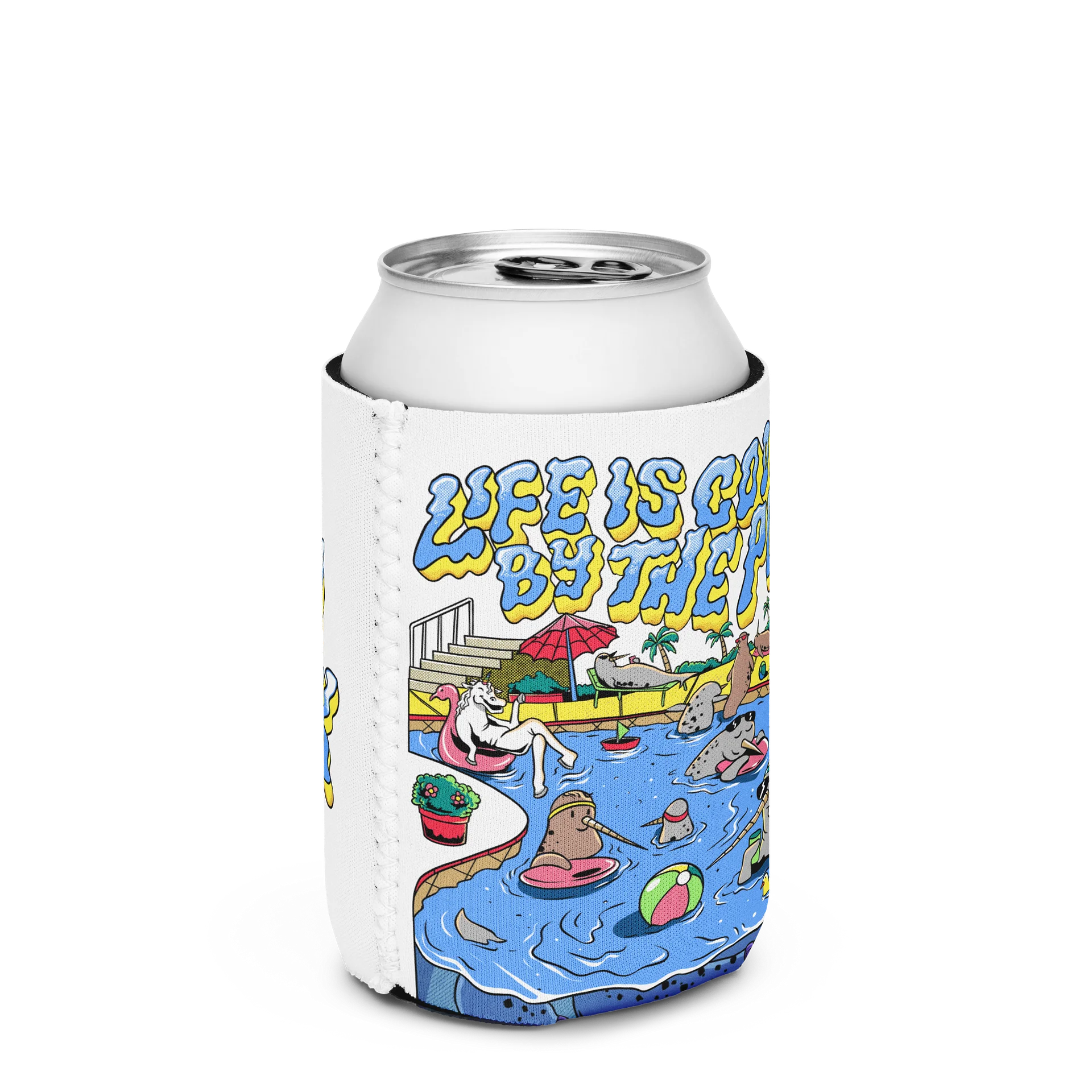 CommUNIty Pool Can Cooler Koozie product image (1)