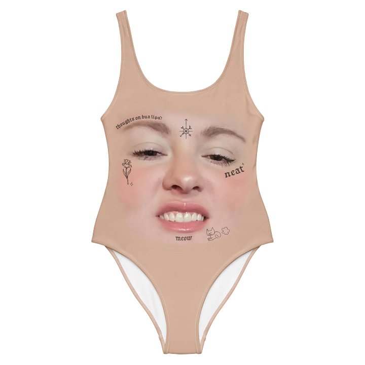 Ruble the Inked | NEAT Merch One Piece Swimsuit product image (2)