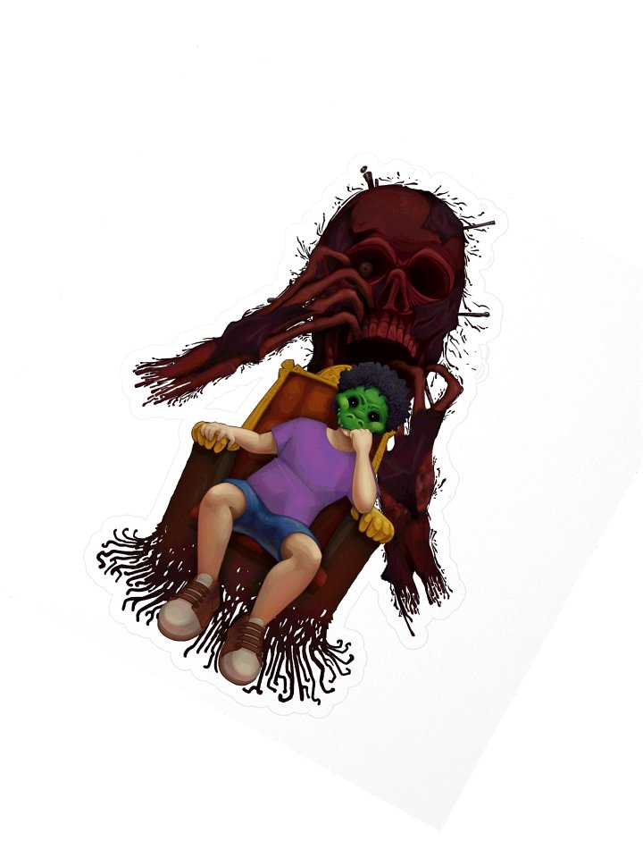 TDreads ANGRY ANTHONY Sticker product image (2)