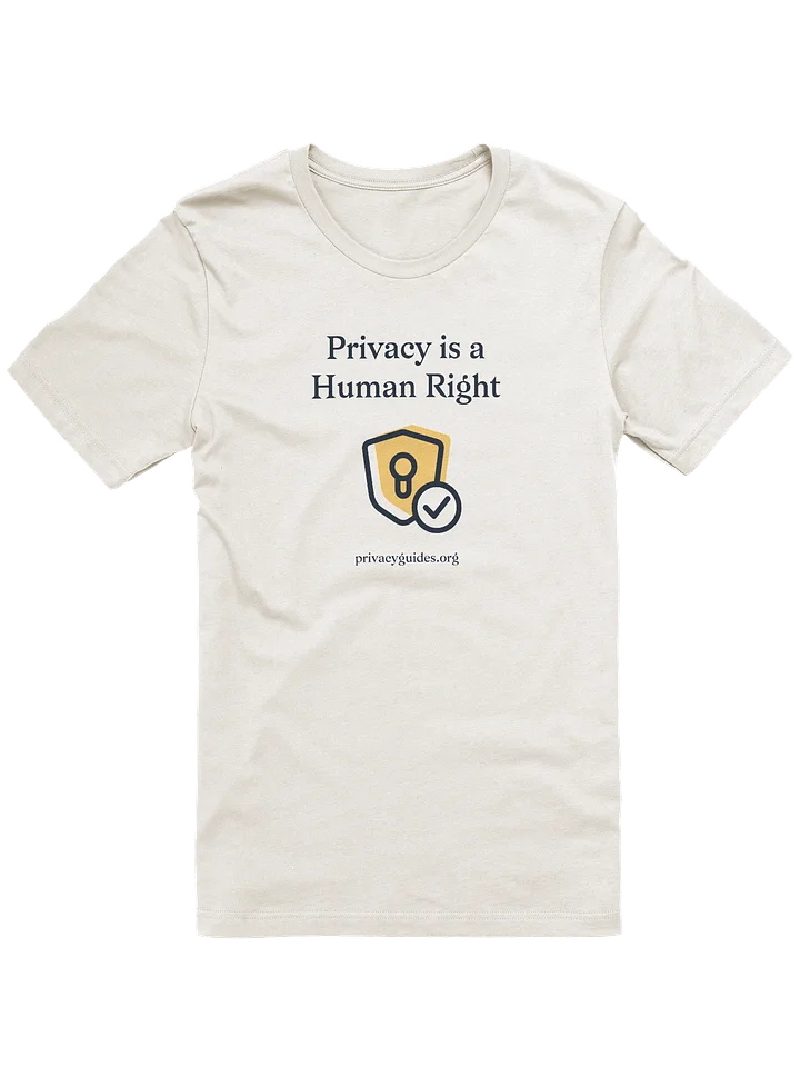 Privacy is a Human Right - Supersoft T-Shirt (Bella+Canvas) product image (1)