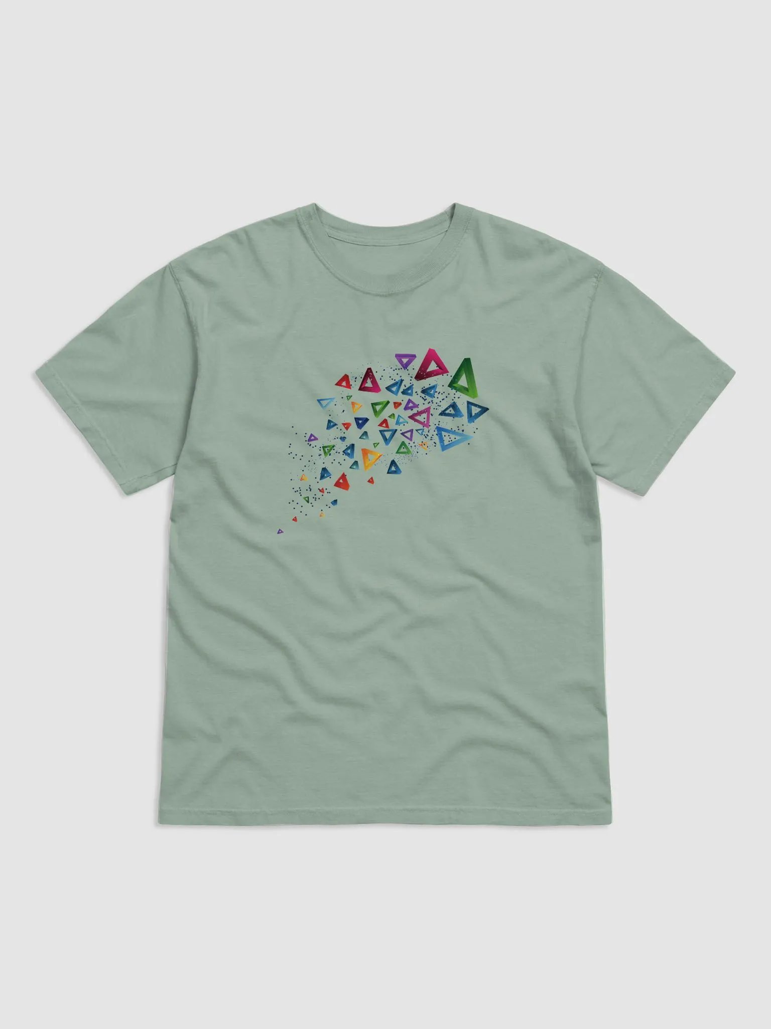 Crystal Geometry Heavyweight T-Shirt product image (12)