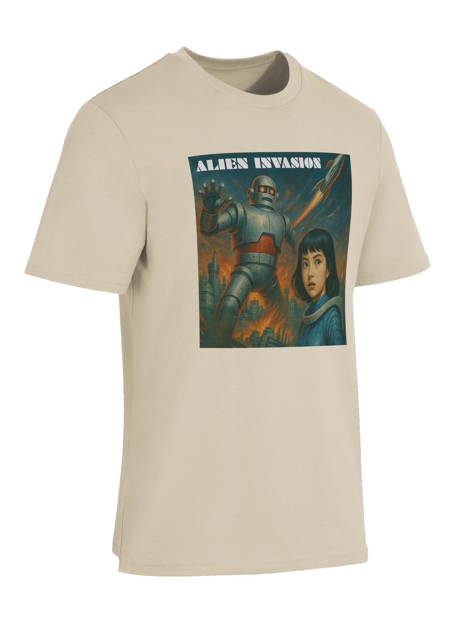 Alien Invasion Organic Tee product image (9)