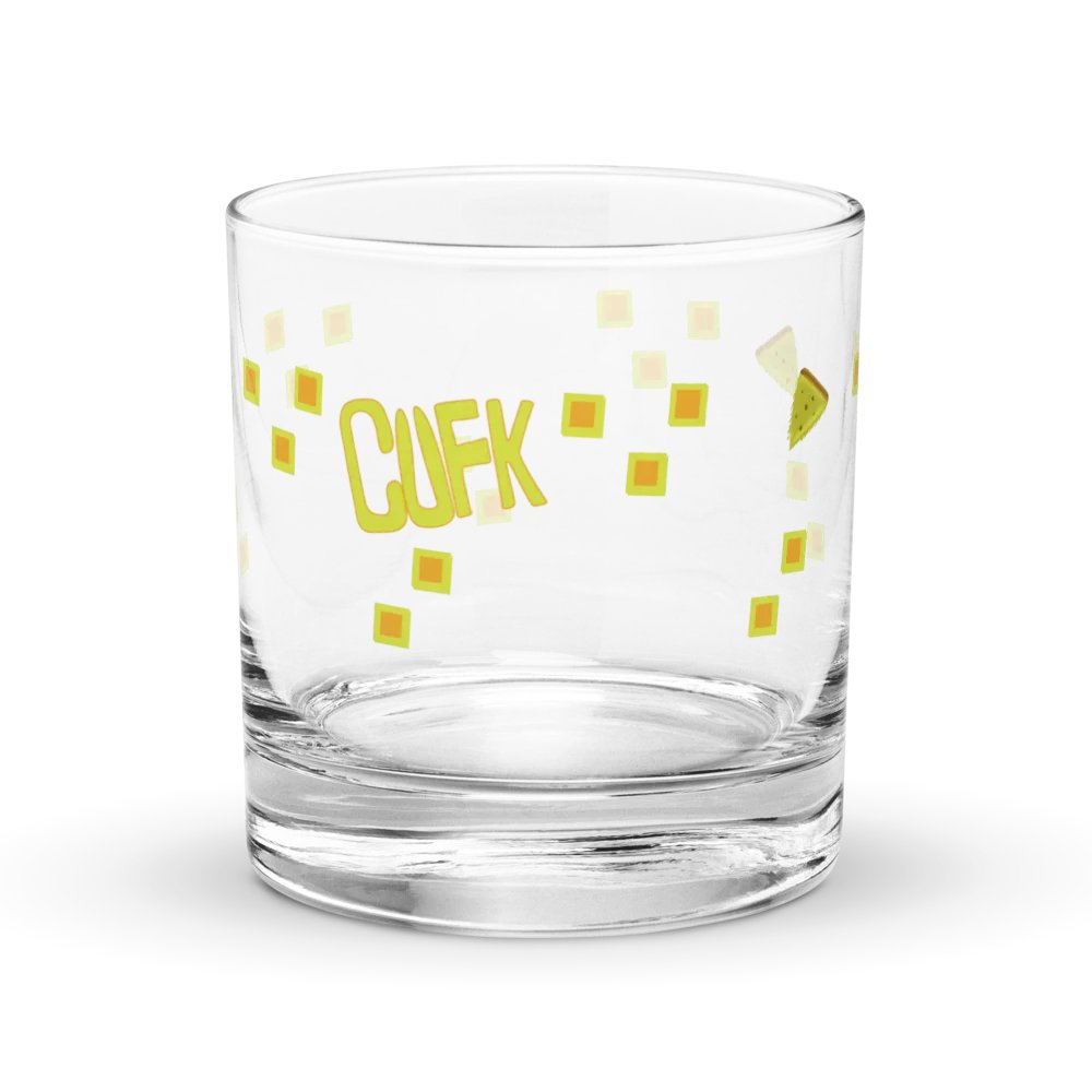 CUFK Pizza Rocks Glass product image (1)