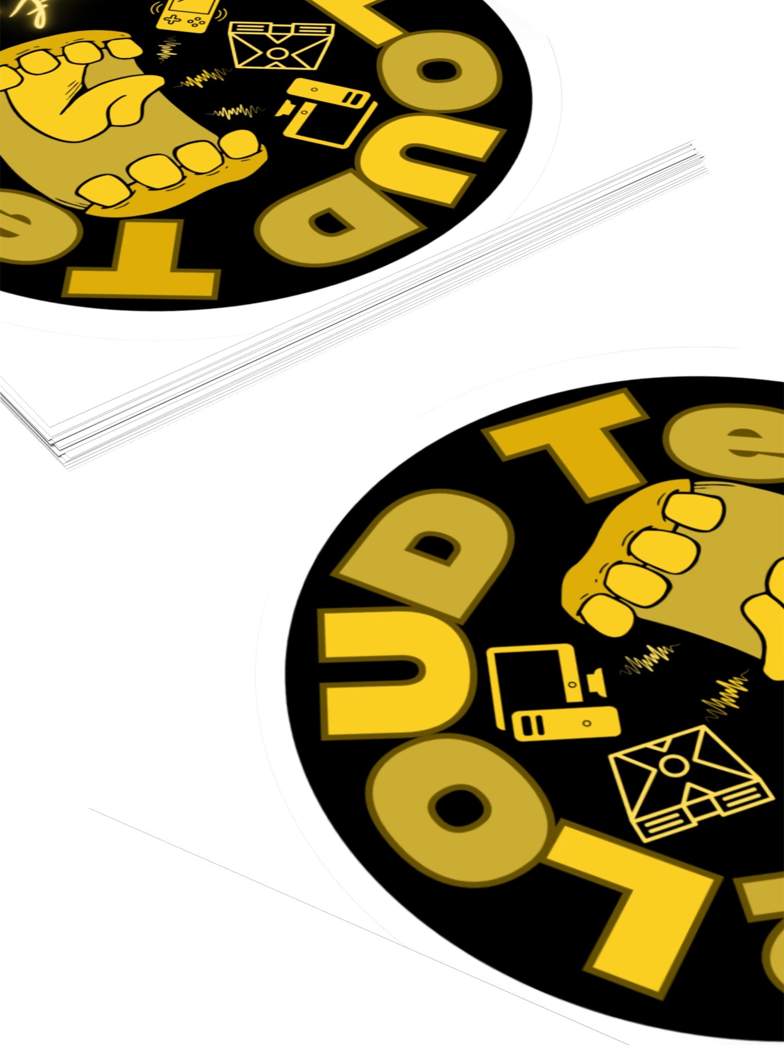 2LOUD Tech Sticker product image (4)