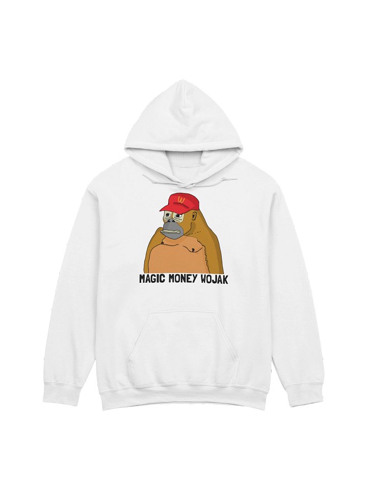 Wojak Hoodie - Wagedonald Ape 🦧🍔 product image (1)