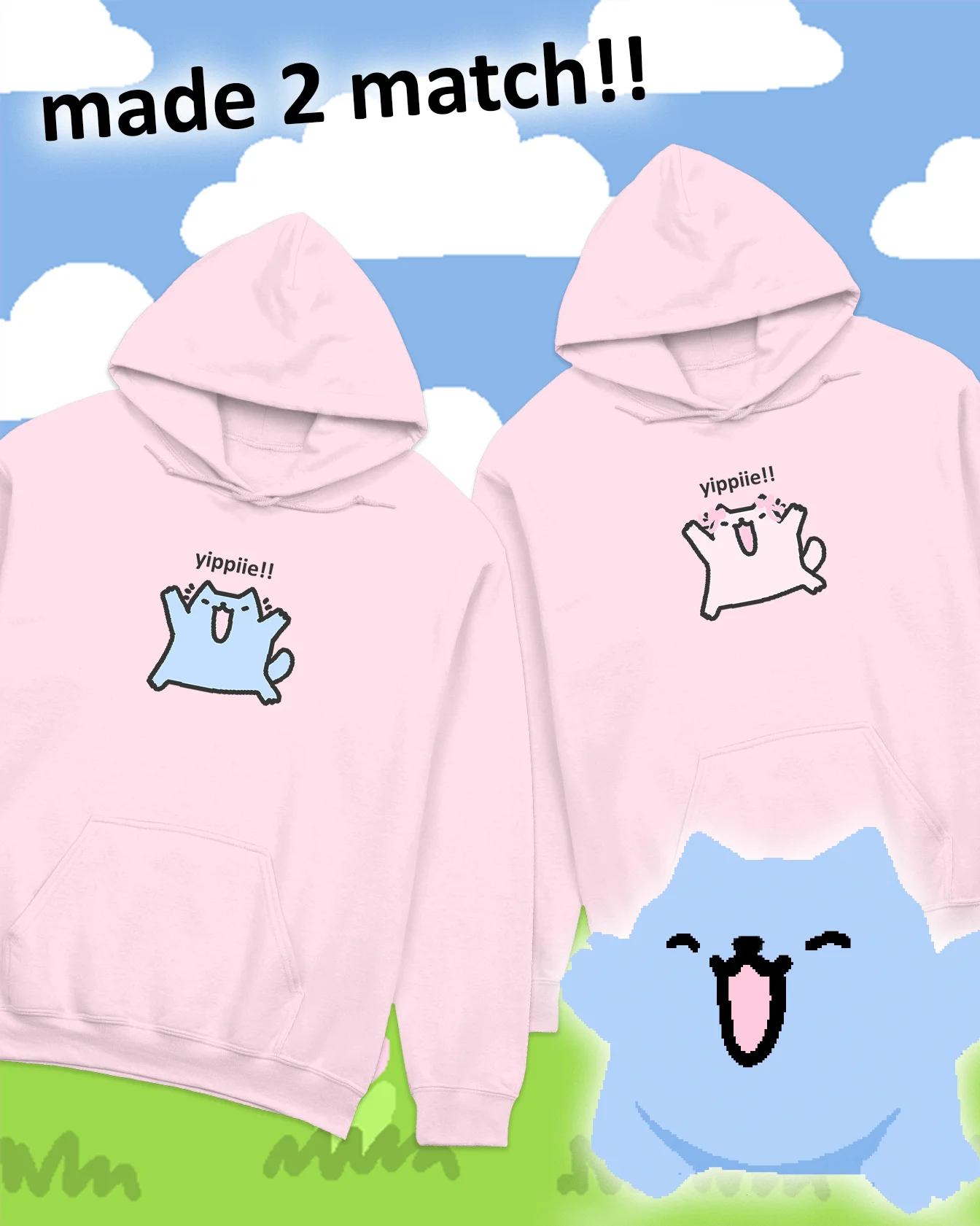 yippie hoodie🎀 product image (3)