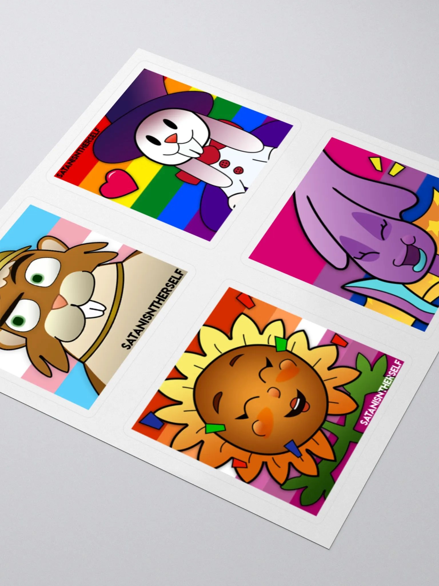 Peg Pride Sticker Sheet product image (3)