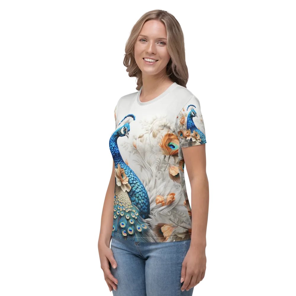 Realistic Peacock T shirt product image (6)