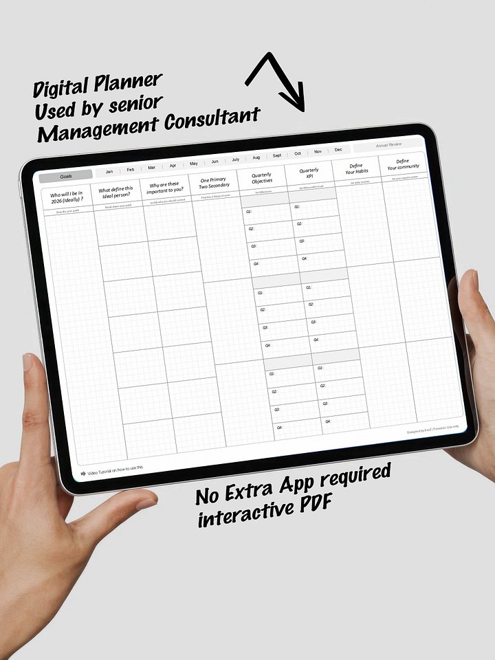 2026 iPad Journal Template product image (1)
