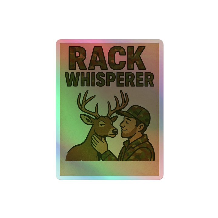 Rack Whisperer Holographic Sticker Sheet product image (2)