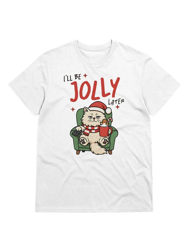 Jolly Cat Holiday T-Shirt product image (1)