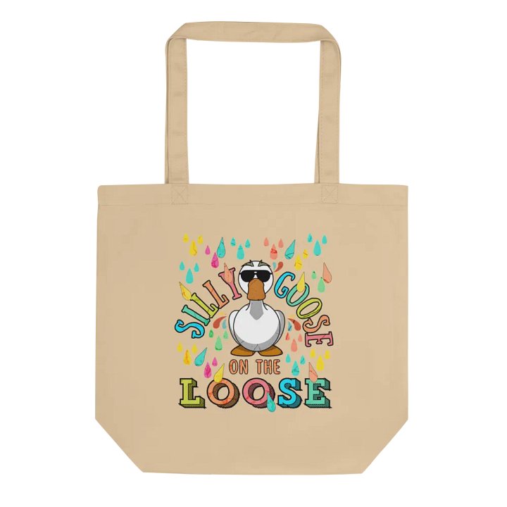 Silly Goose on the Loose Tote Bag product image (1)
