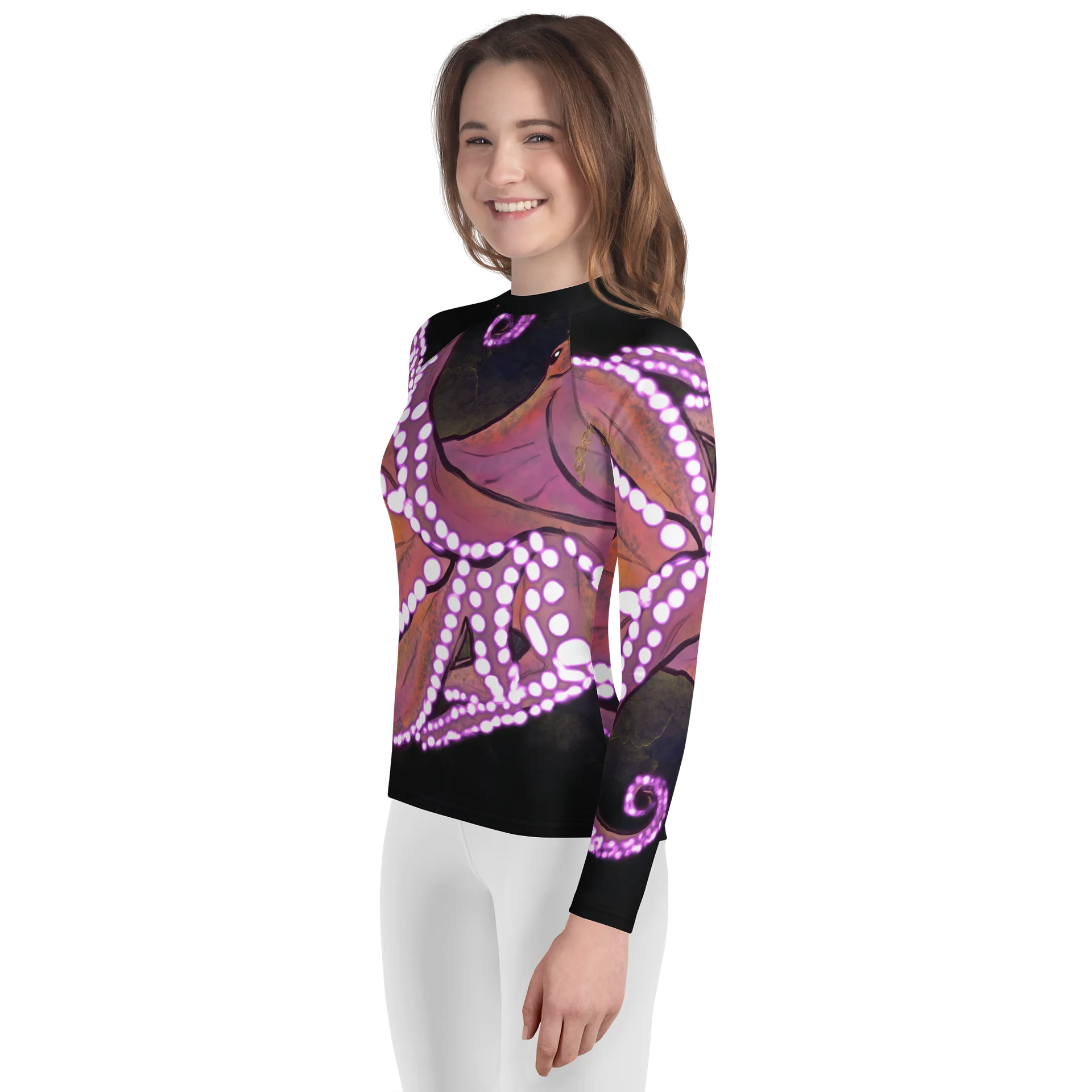 The Tinkerer — Youth Octopus Rash Guard product image (3)