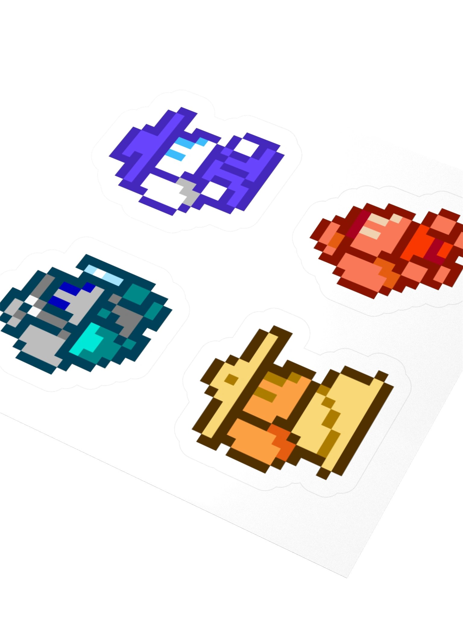 The Bunnies of Vegetaria Sticker Sheet product image (8)