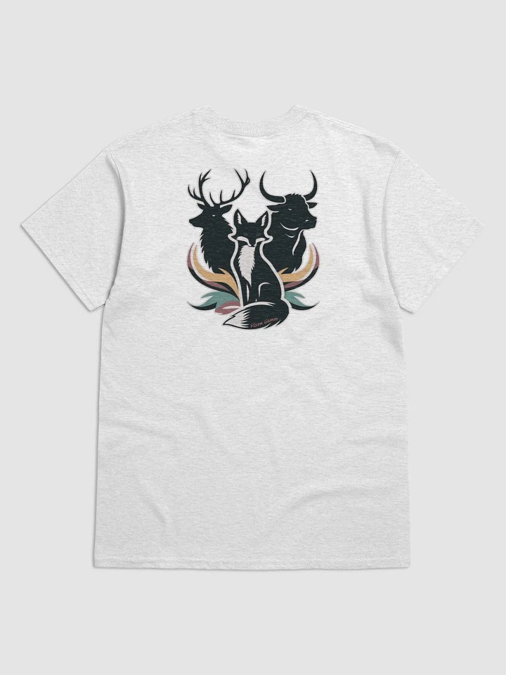 Vixen Stag and Bull Super Trio Back print Tee product image (24)