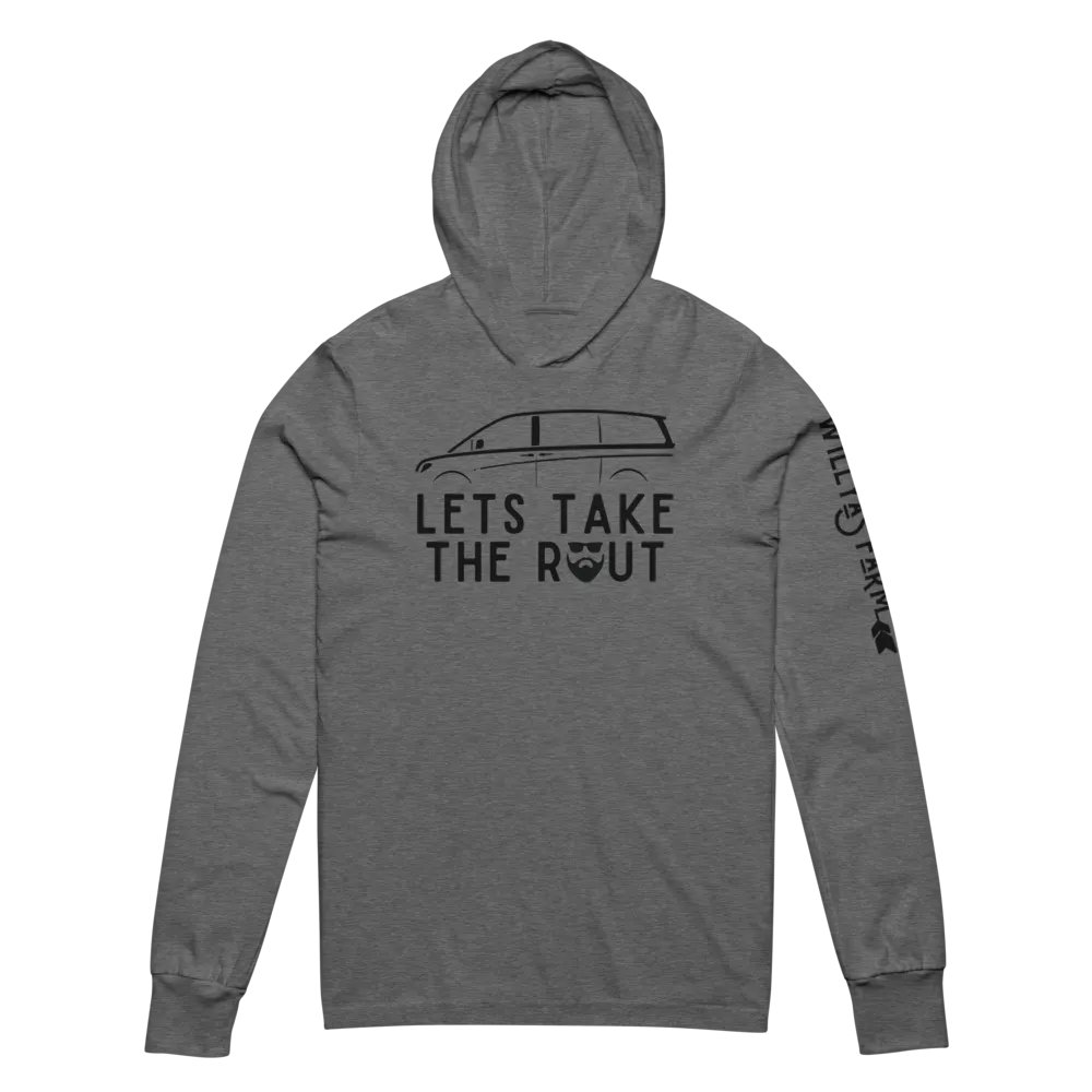 Lets take the Rout- Quotes by Jon Long Sleeve T-Shirt Hoodie product image (2)
