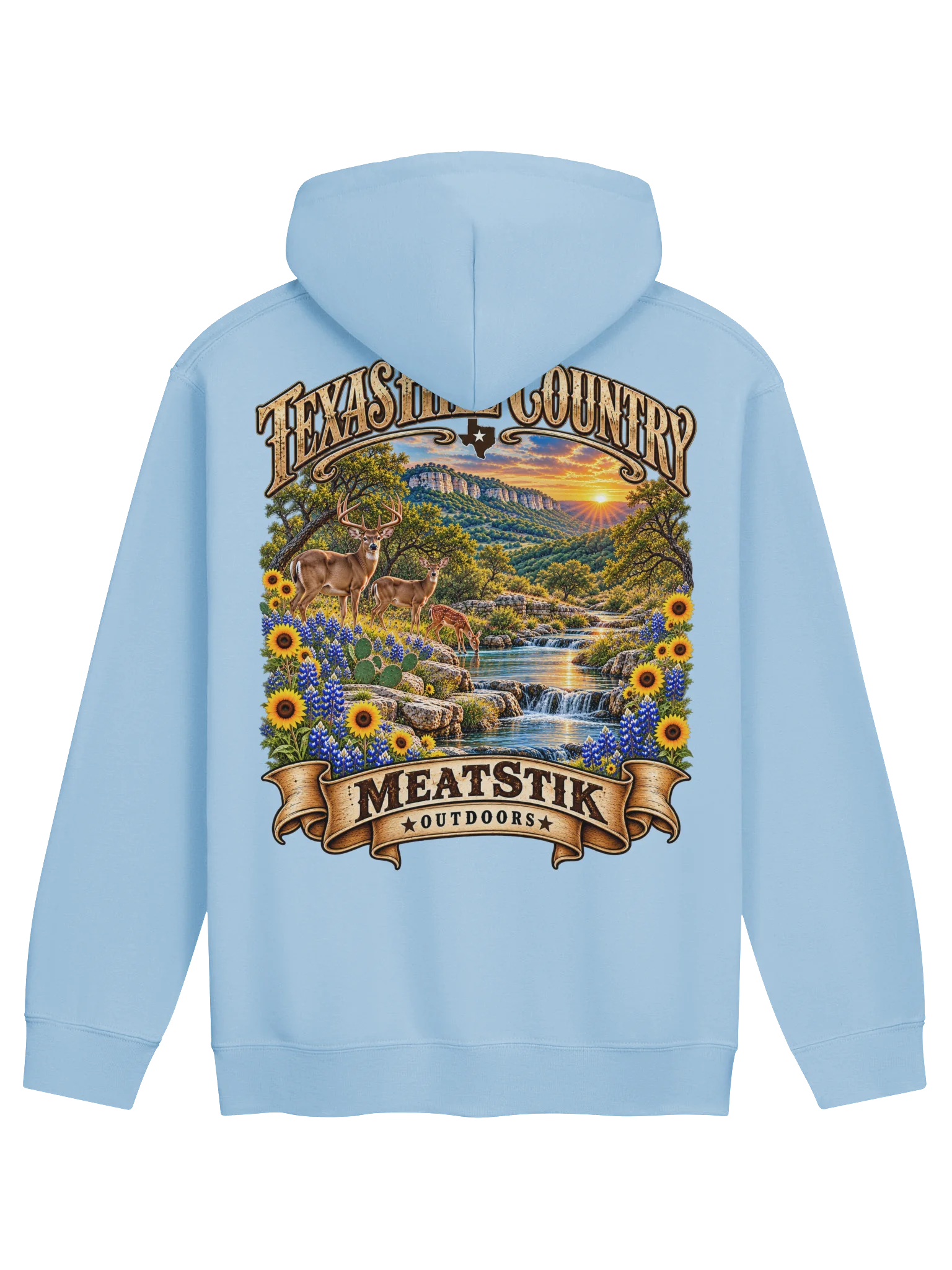 Texas Hill Country Sunset – Pullover Hoodie product image (37)