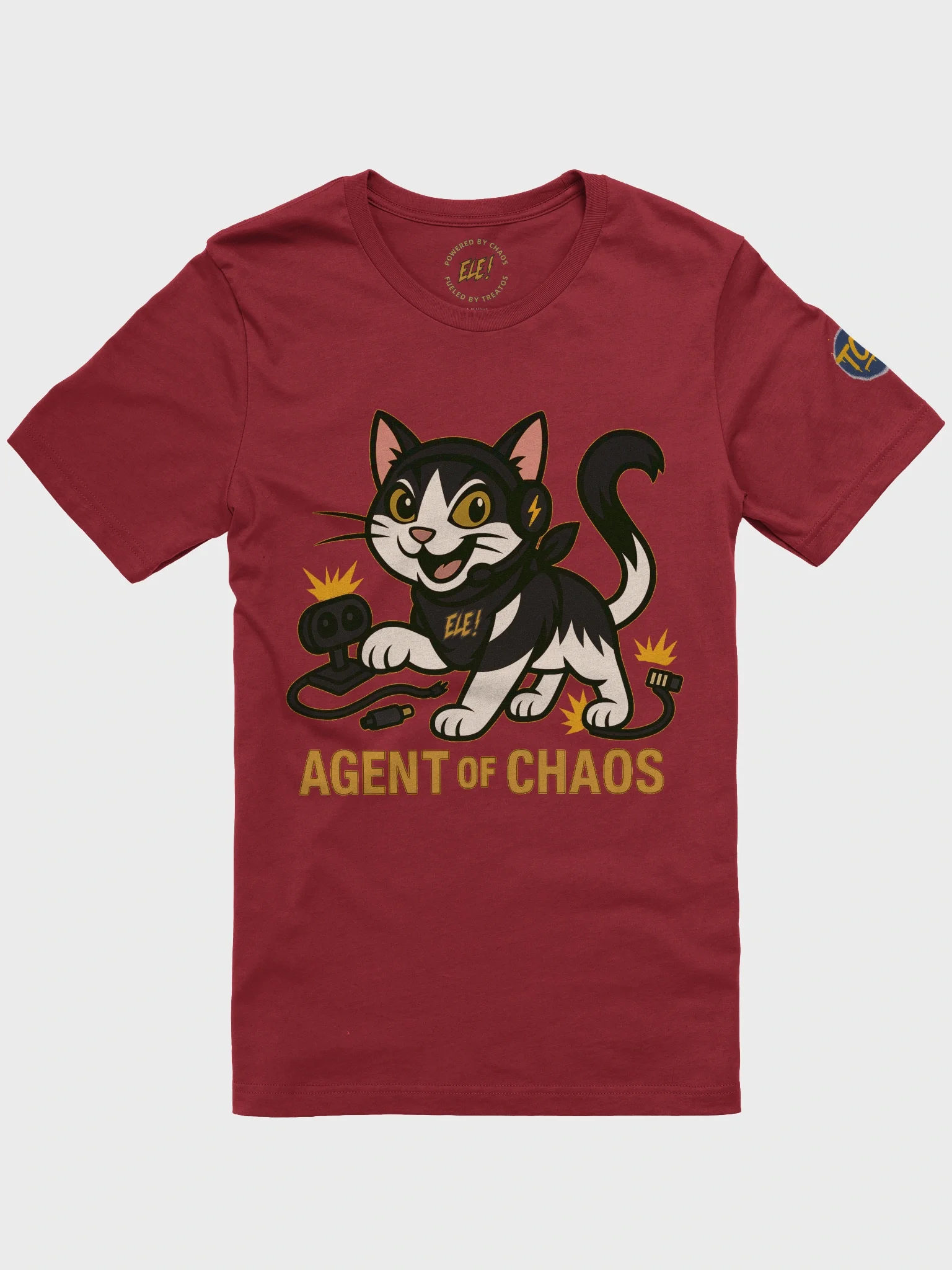Ele - Agent of Chaos Short Sleeve Tee