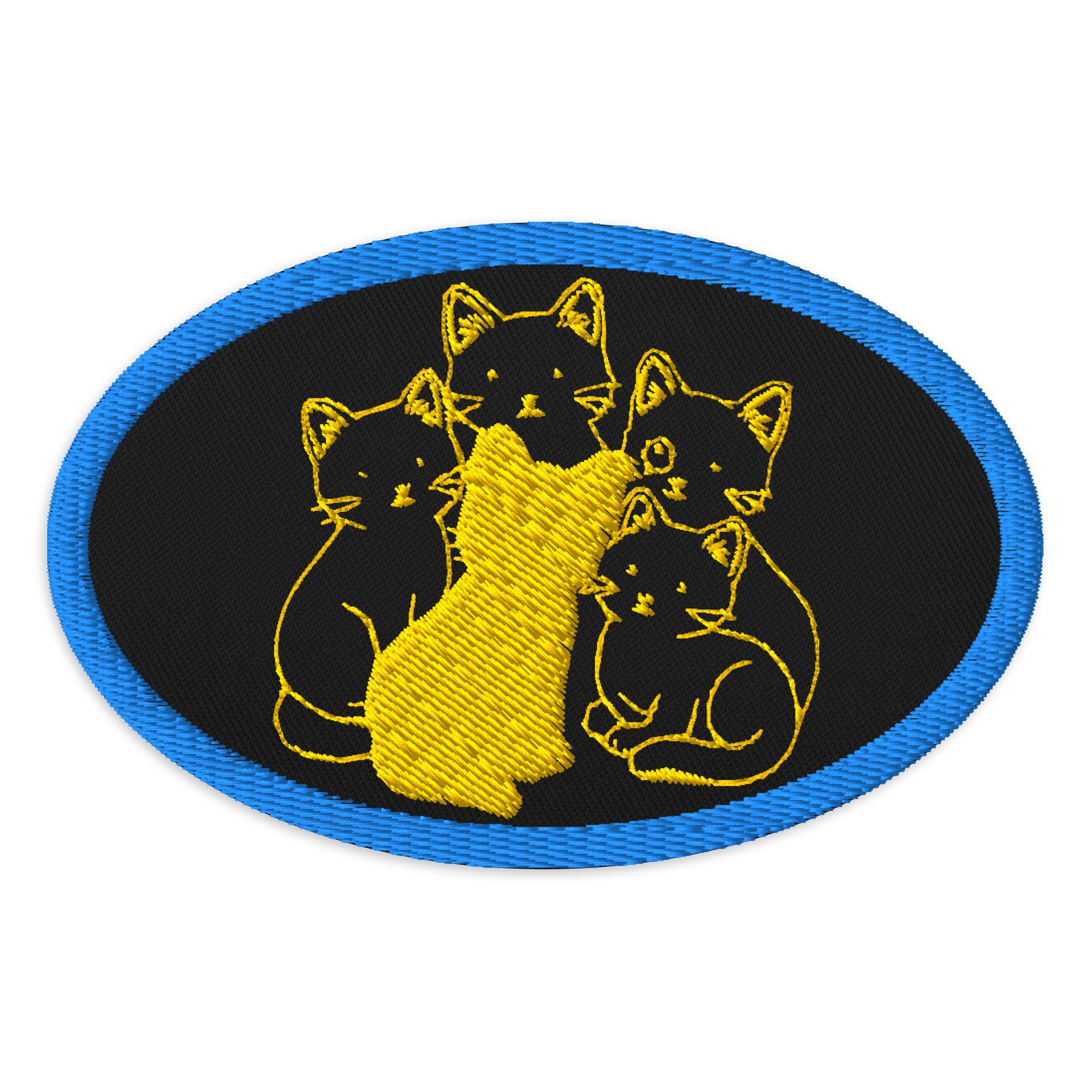 Cat Embroidered Patch product image (1)