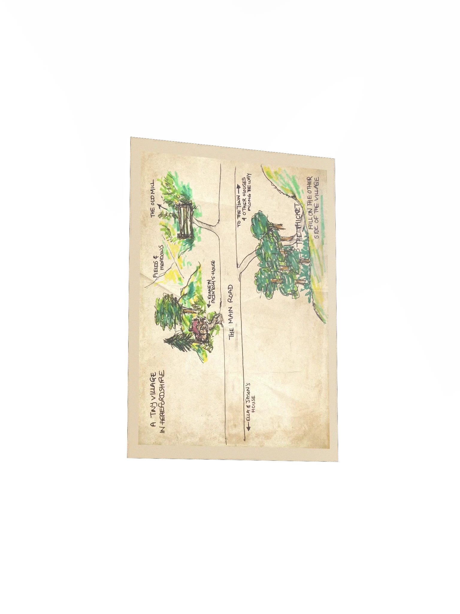 THe House Along the Way Map, Reprint product image (5)