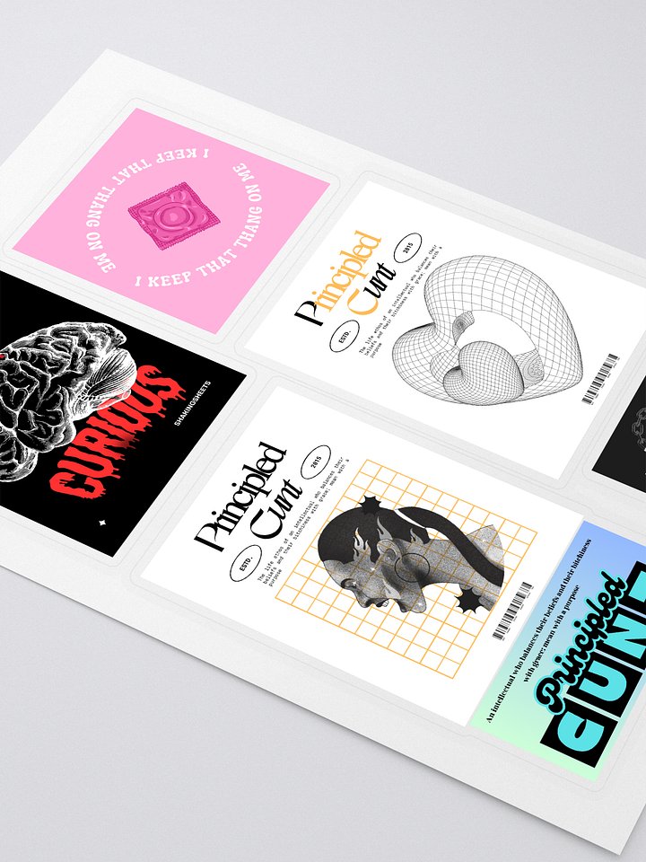 Shaking Sheets Assorted Sticker Pack product image (2)