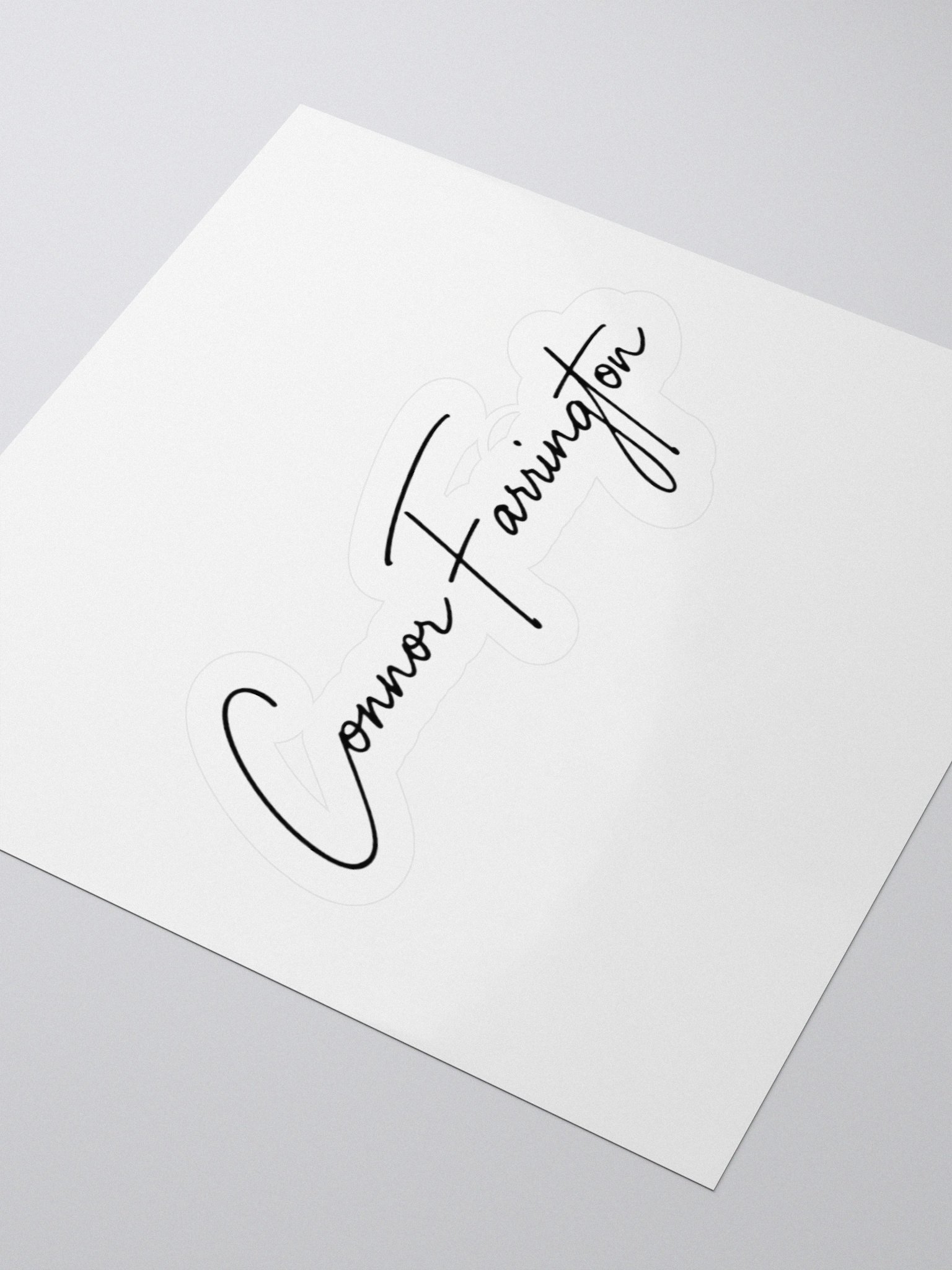 Signature Kiss Cut Stickers product image (7)