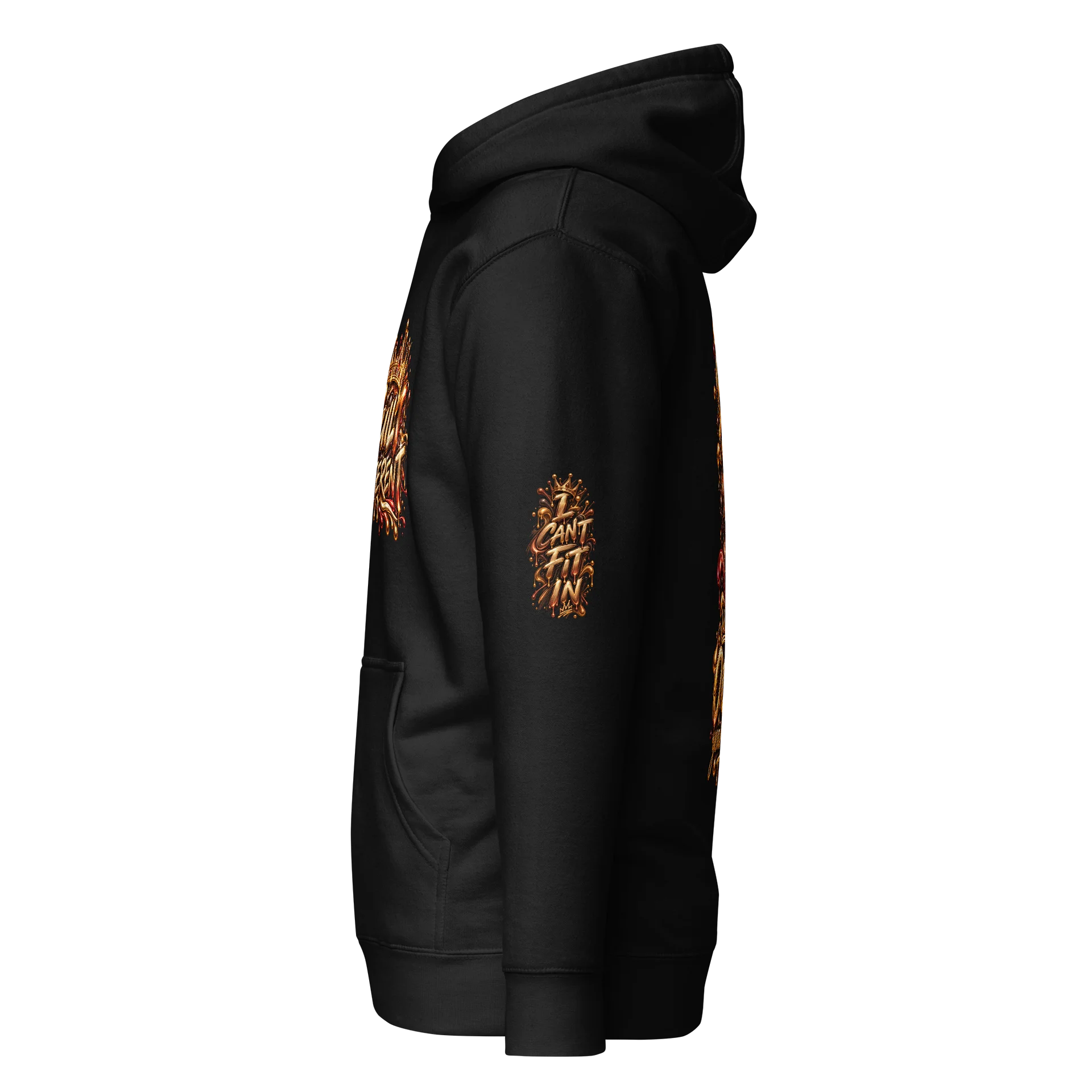 Built Different™ Fireside Premium Hoodie product image (5)